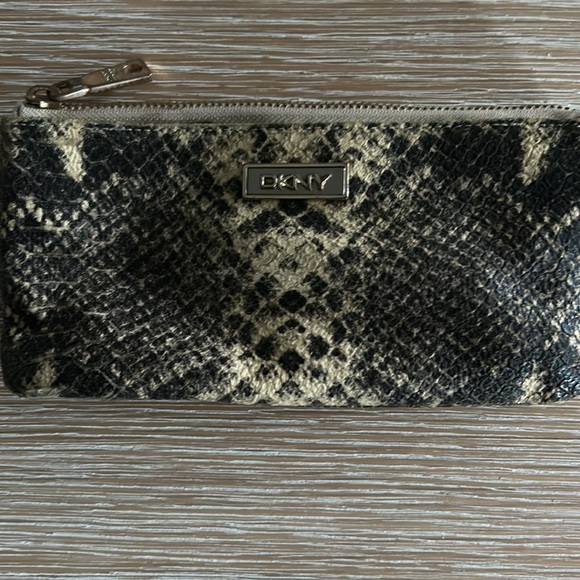 DKNY Python Wristlet - Picture 2 of 5